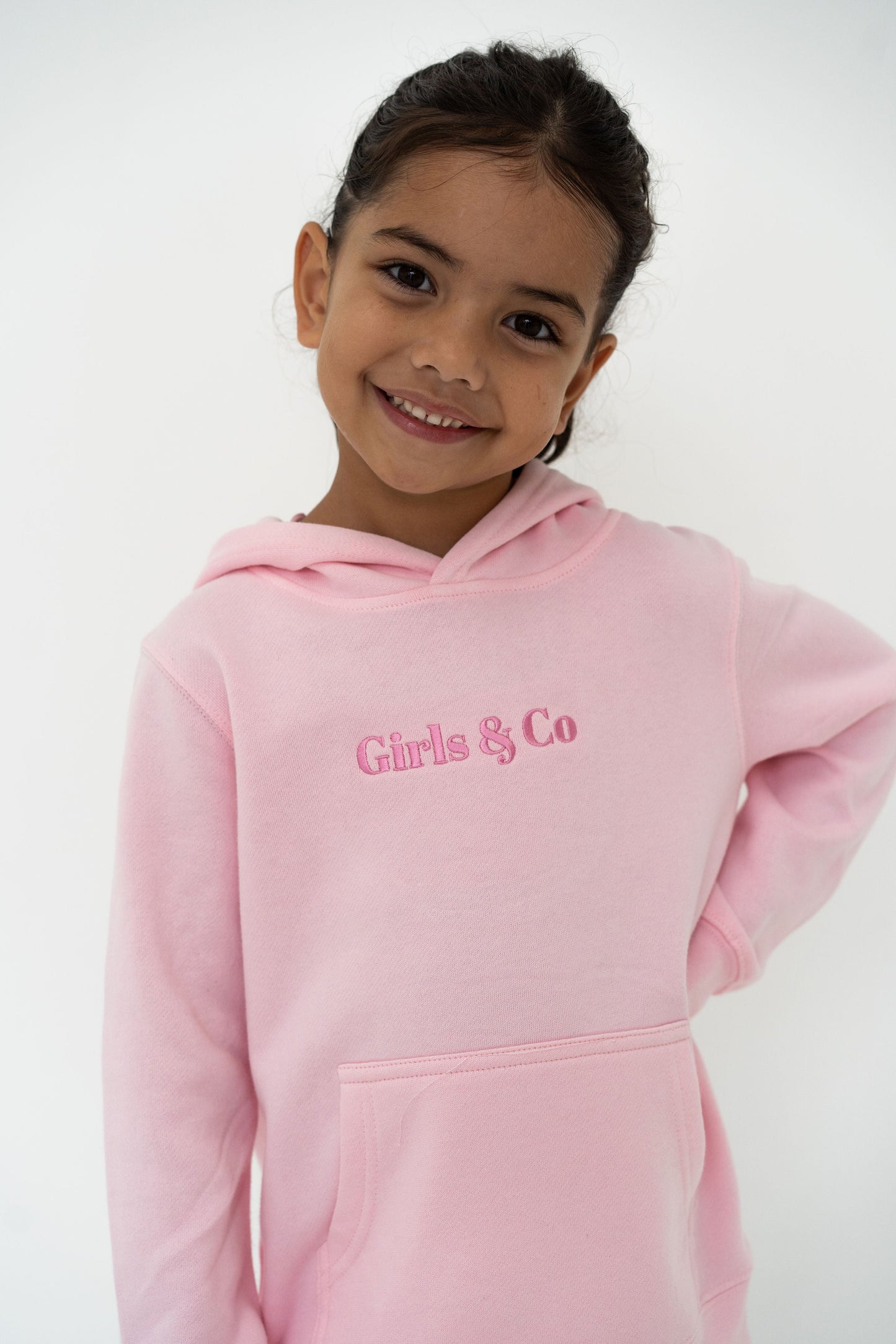 Girls Pink Jumper - For Cheerleaders