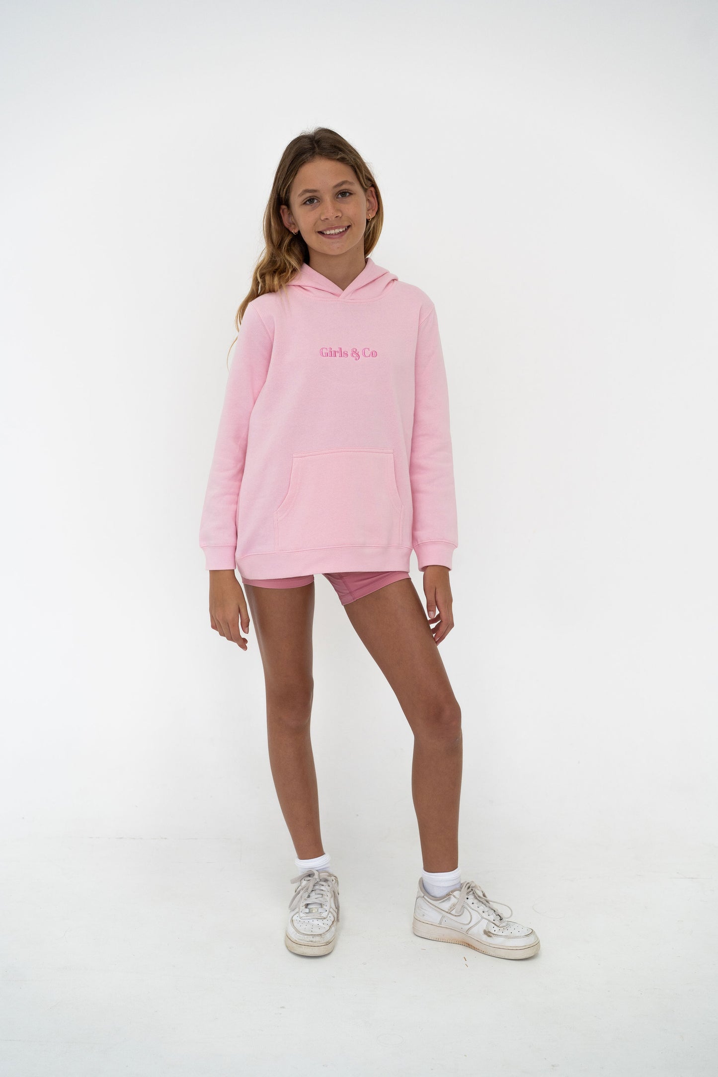 Girls Pink Jumper - For Cheerleaders