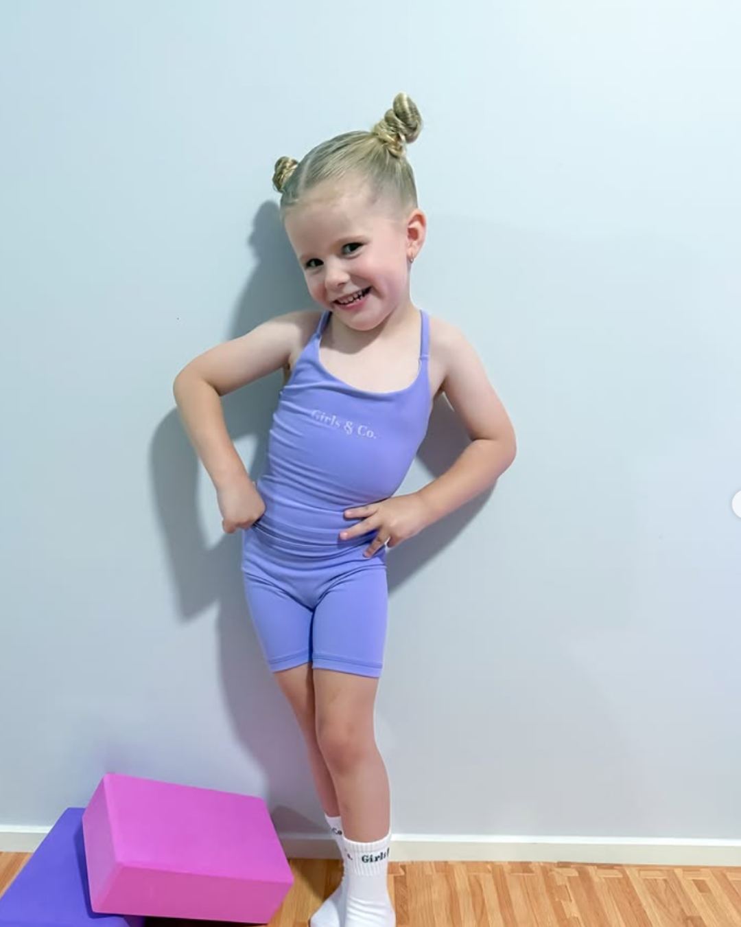 Girls Activewear Tank Top - Purple