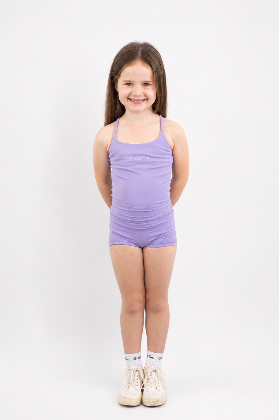Girls Activewear Tank Top - Purple