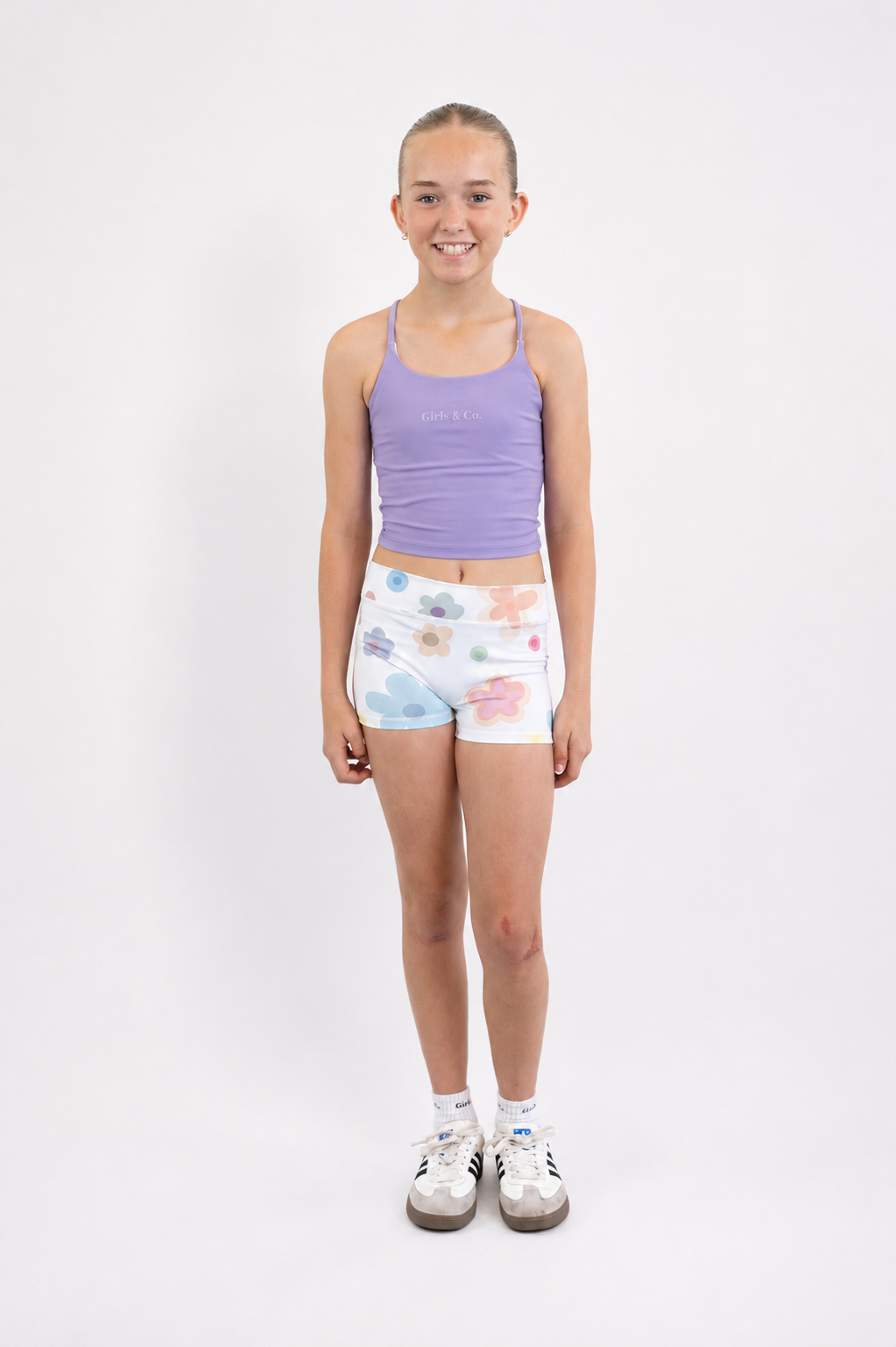 Girls Activewear Tank Top - Purple