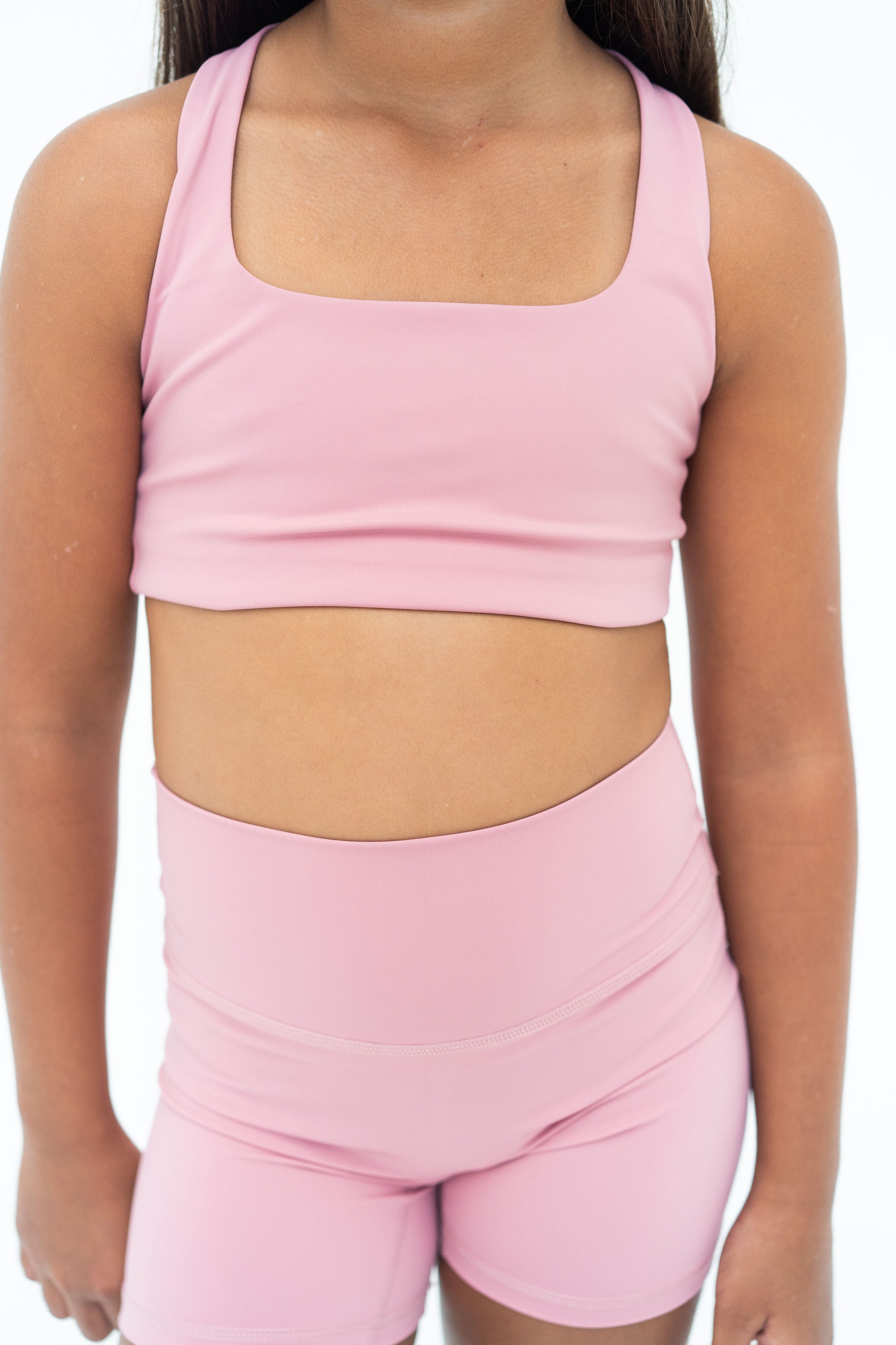 Dusty Pink Crop Top