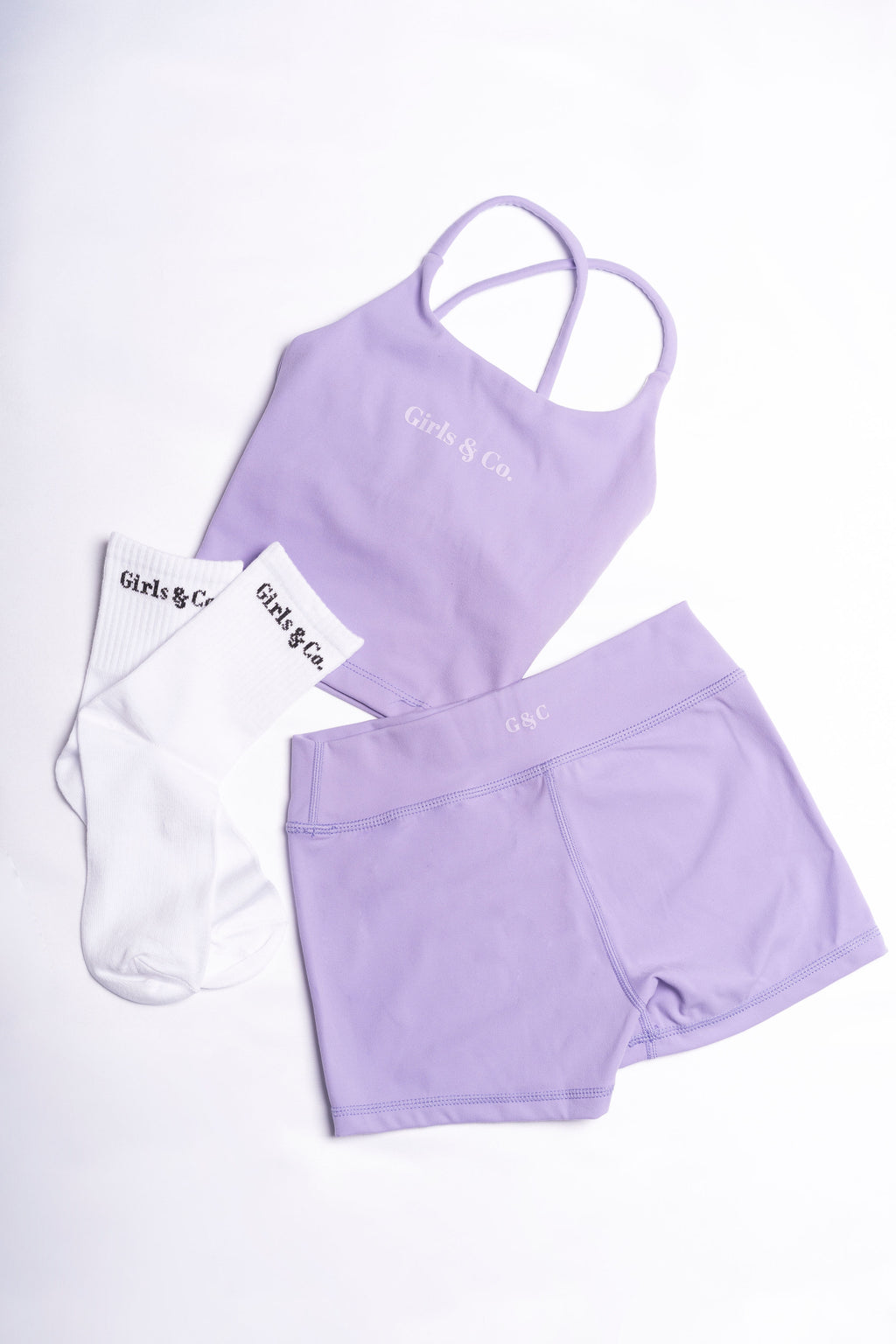 Mini Shorts - Purple