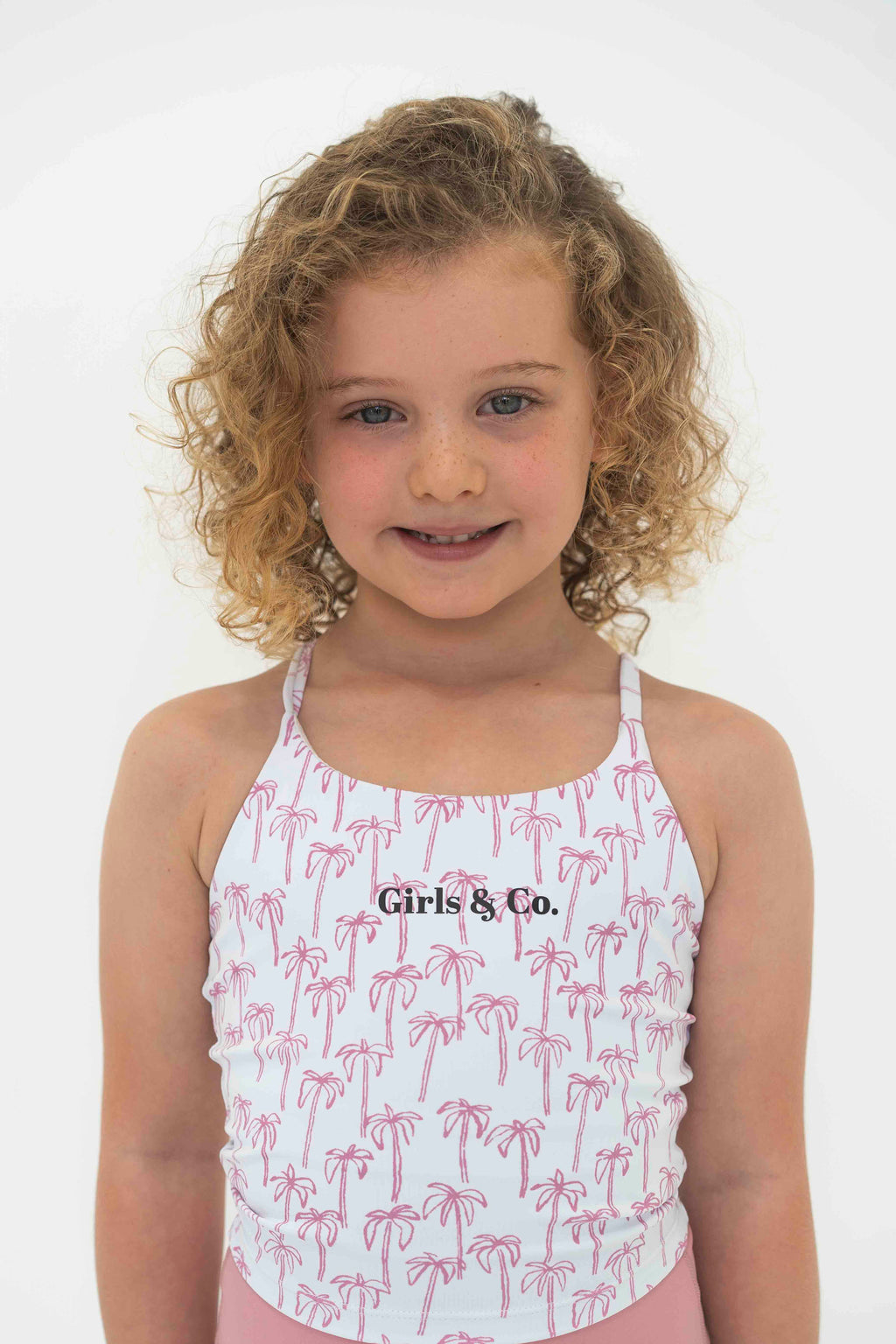 Girls Activewear Tank Top in the Palms