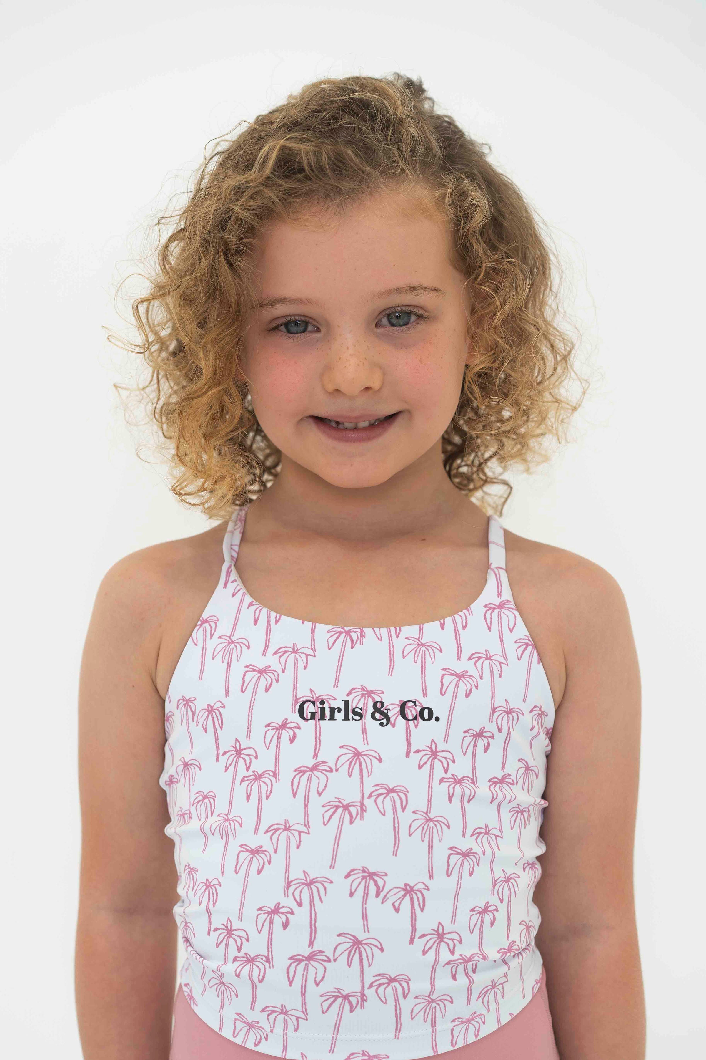 Girls Activewear Tank Top in the Palms