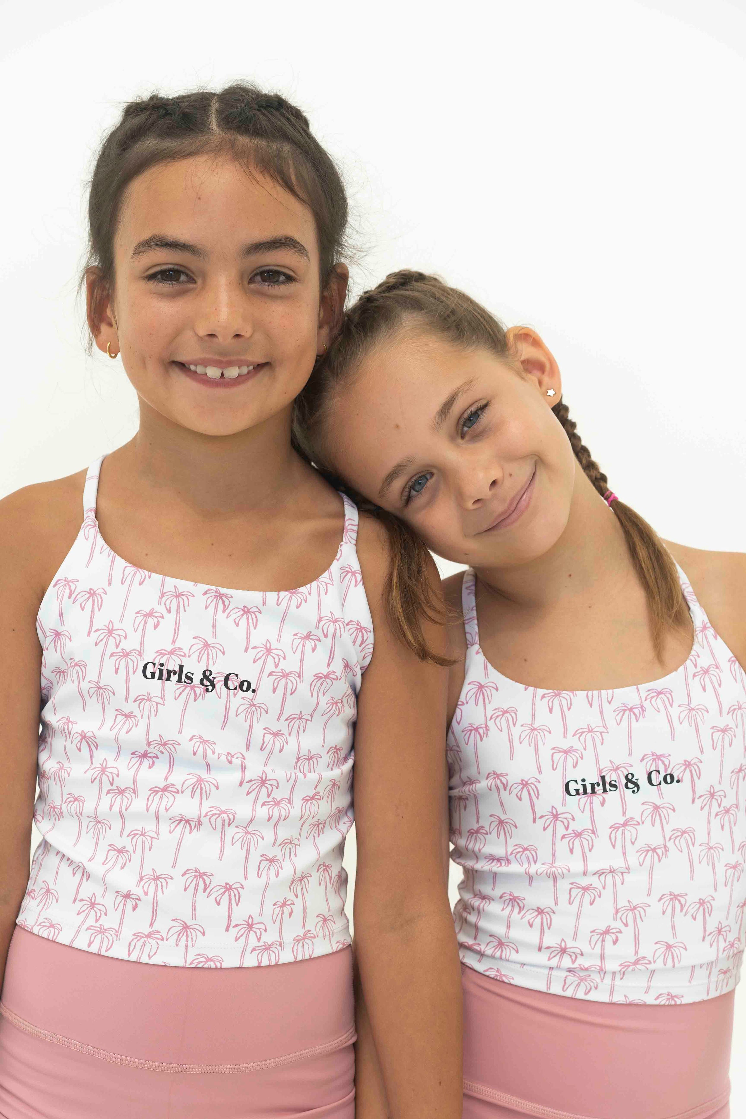 Girls Activewear Tank Top in the Palms