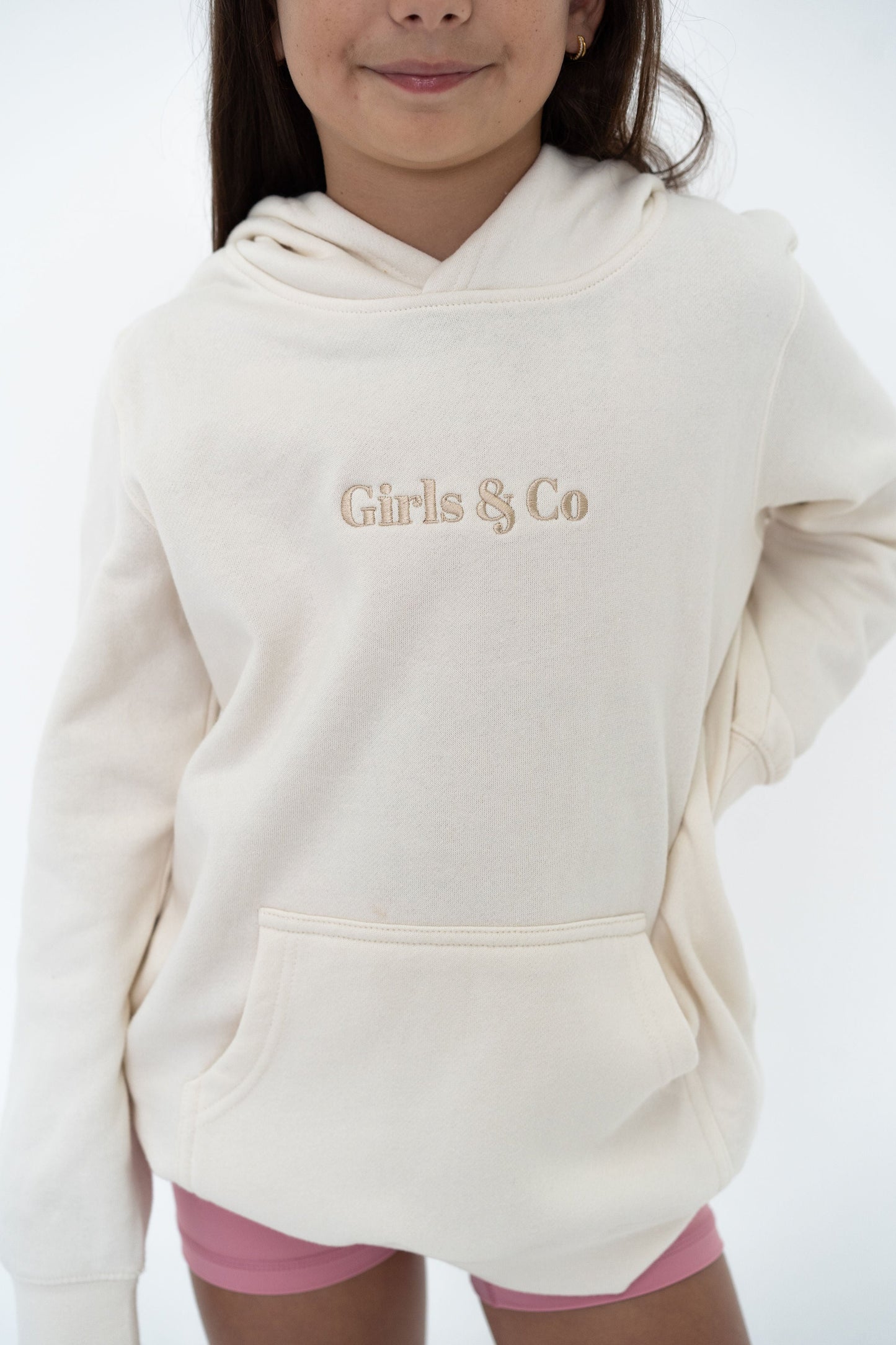 Girls & Co Cream Hoodie -  'In My Cheer Era'