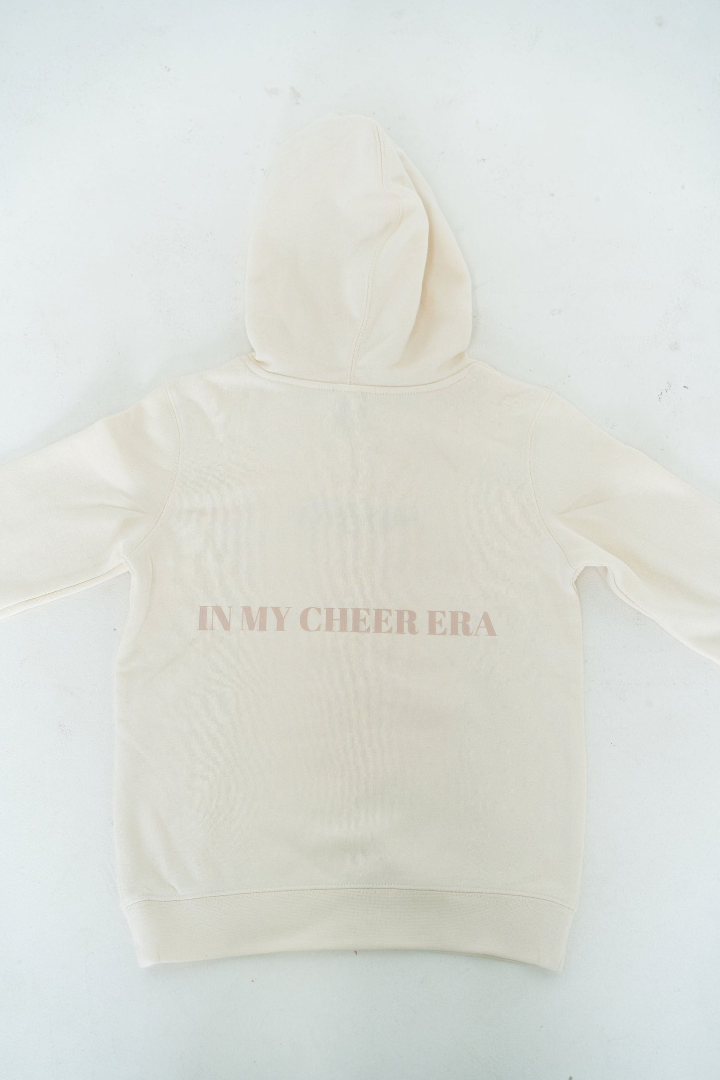 Girls & Co Cream Hoodie -  'In My Cheer Era'