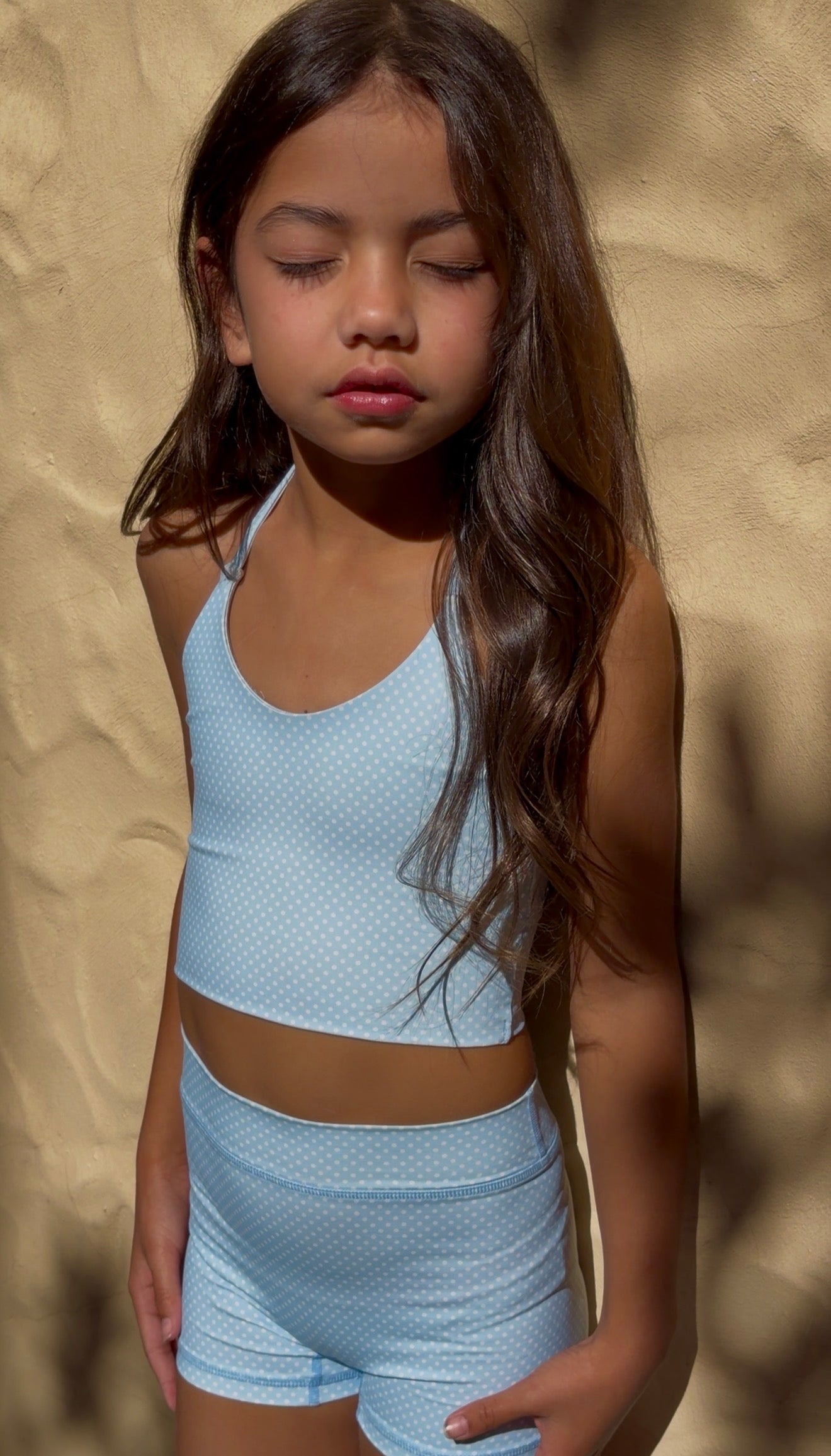 The Monte Carlo Mini Shorts | Blue Polka Dot Limited Edition  |  Pre Order Only!