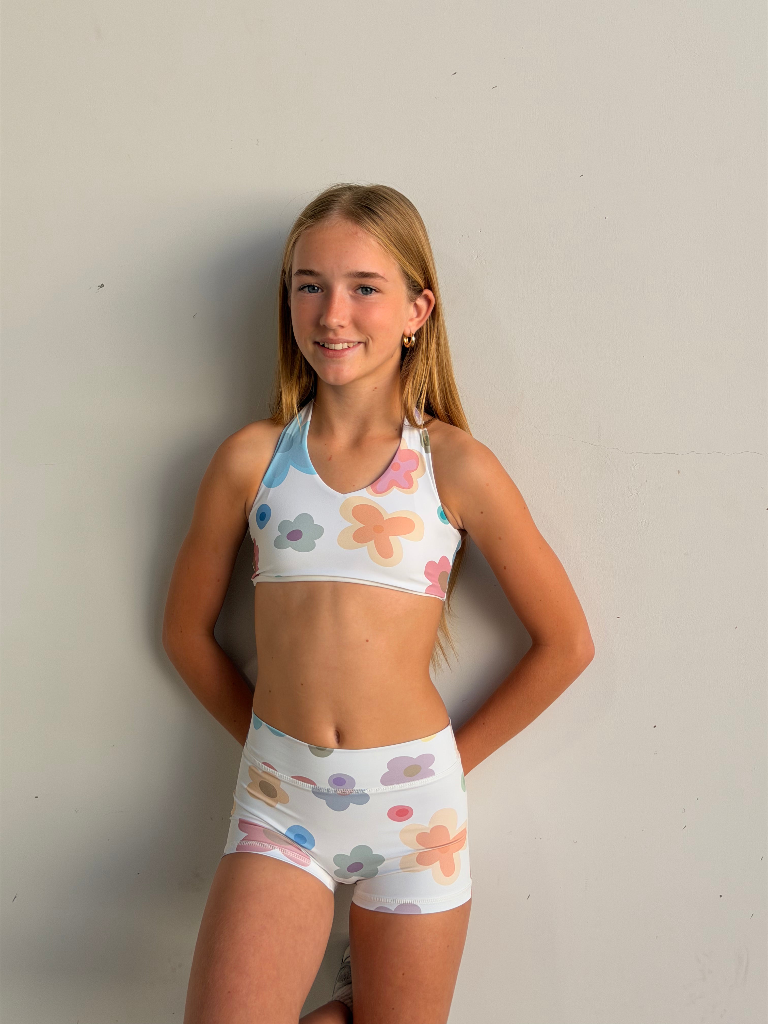 Halter Crop Top - Daisy