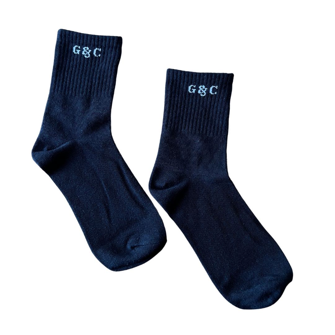 Girls & Co Black Socks