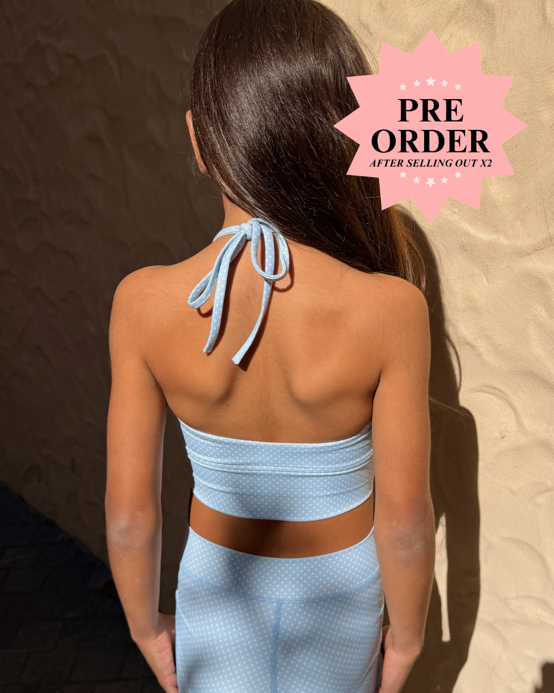 The Monte Carlo Mini Shorts | Blue Polka Dot Limited Edition  |  Pre Order Only!