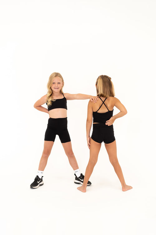 Bando Crop Top - Black
