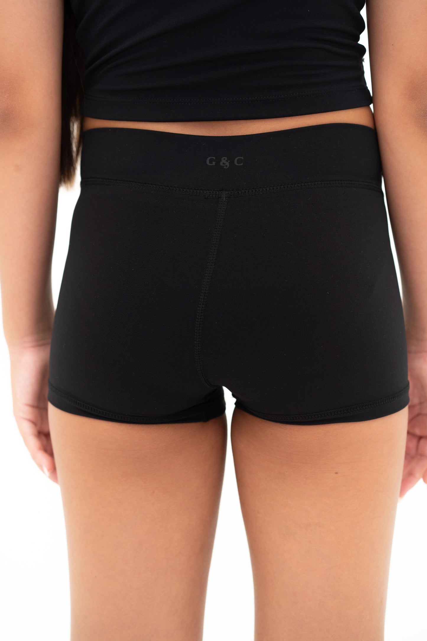 The Essential Black Mini Shorts