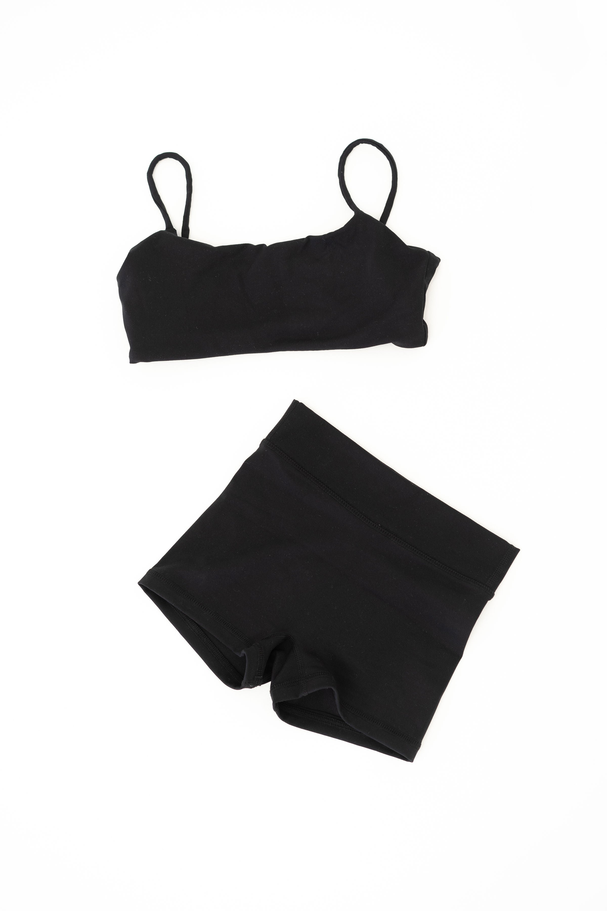 Bando Crop Top - Black