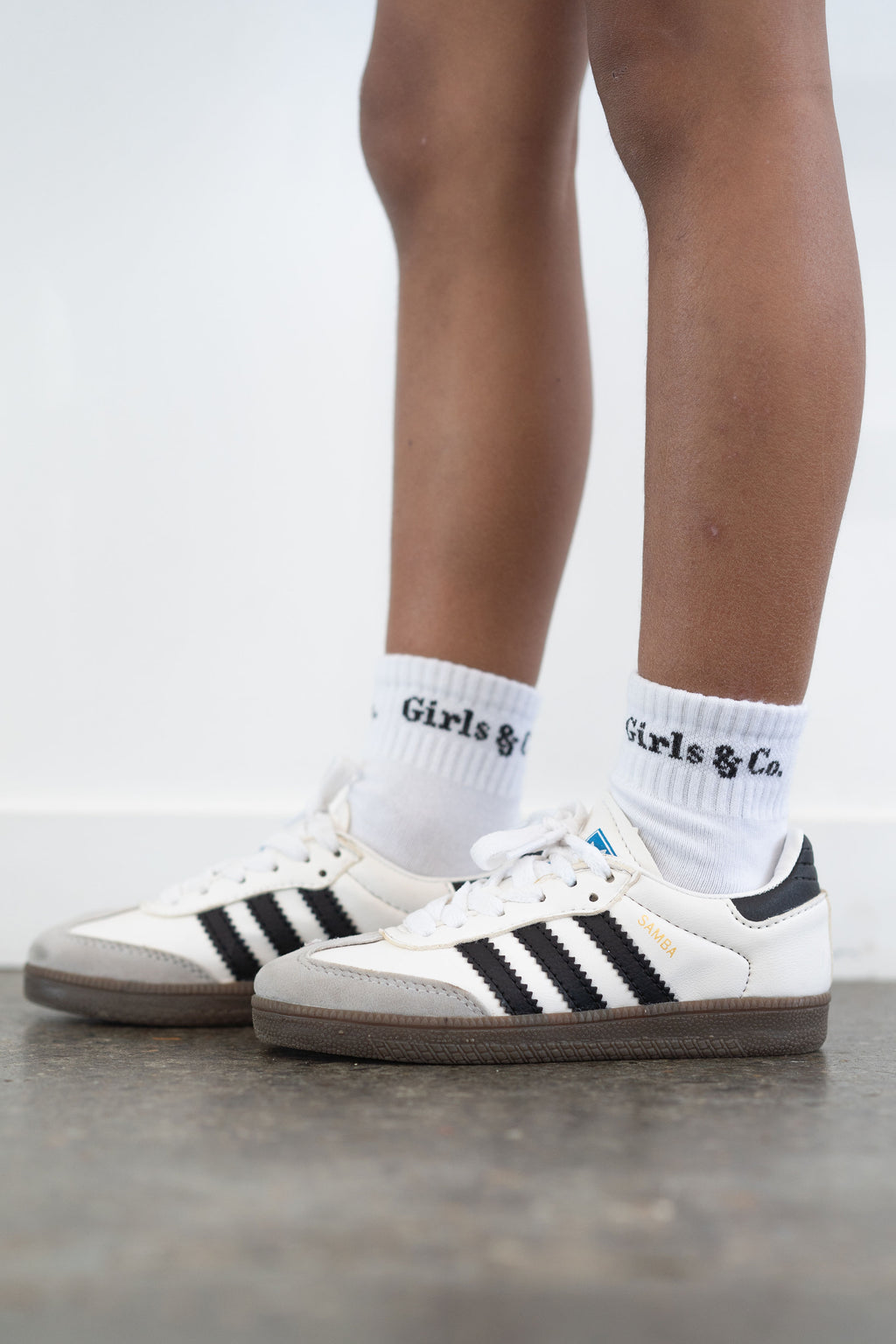 Girls & Co White Socks