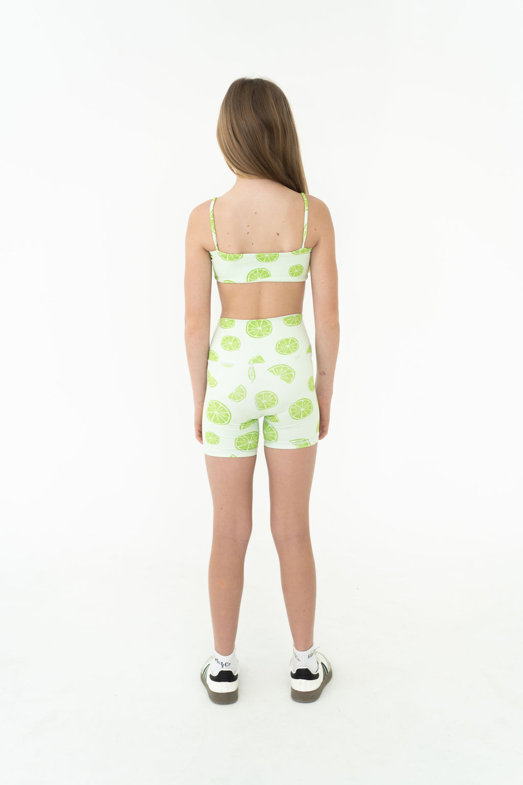 Bando Crop Top - Lime