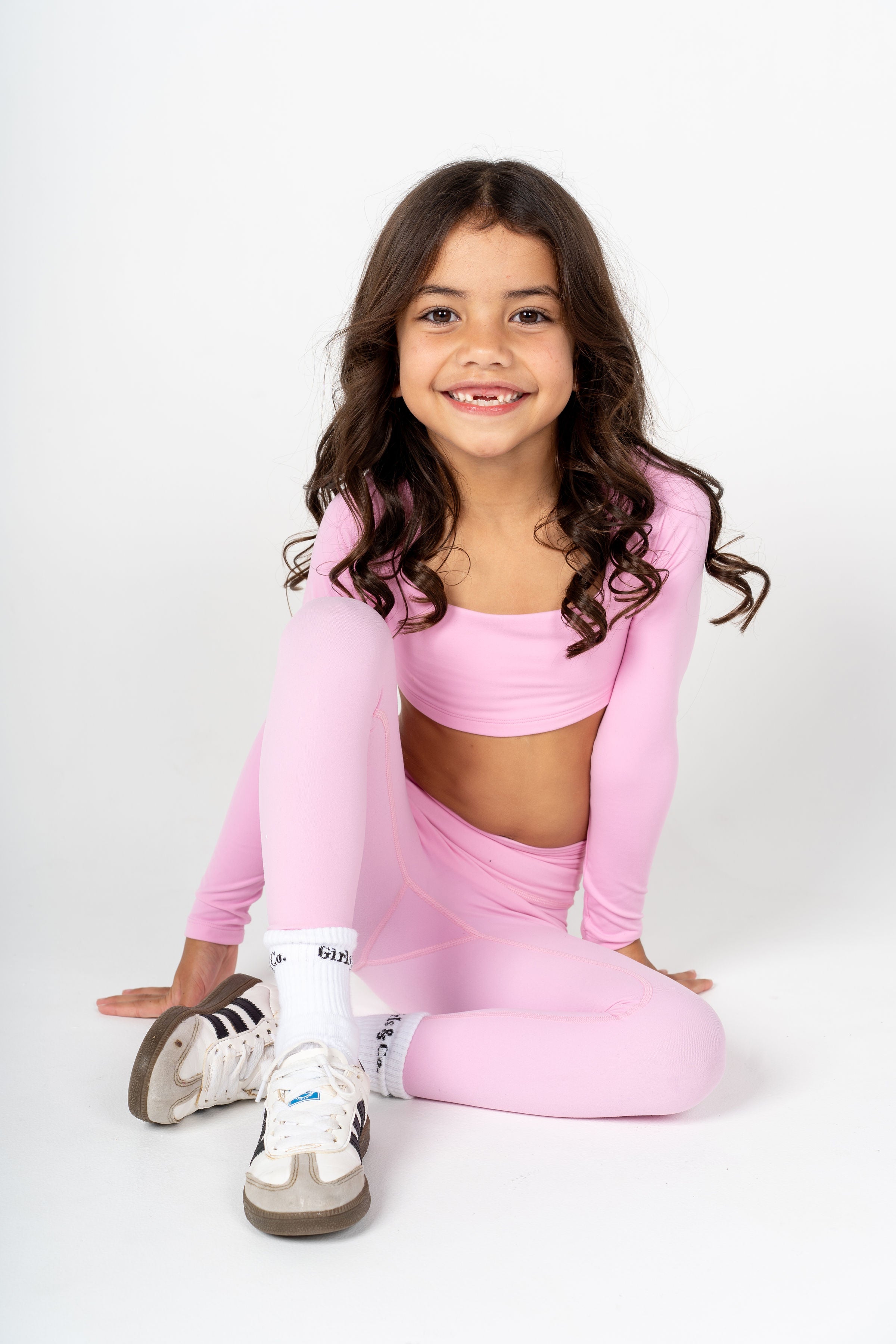 Girls Leggings - Bubblegum Pink