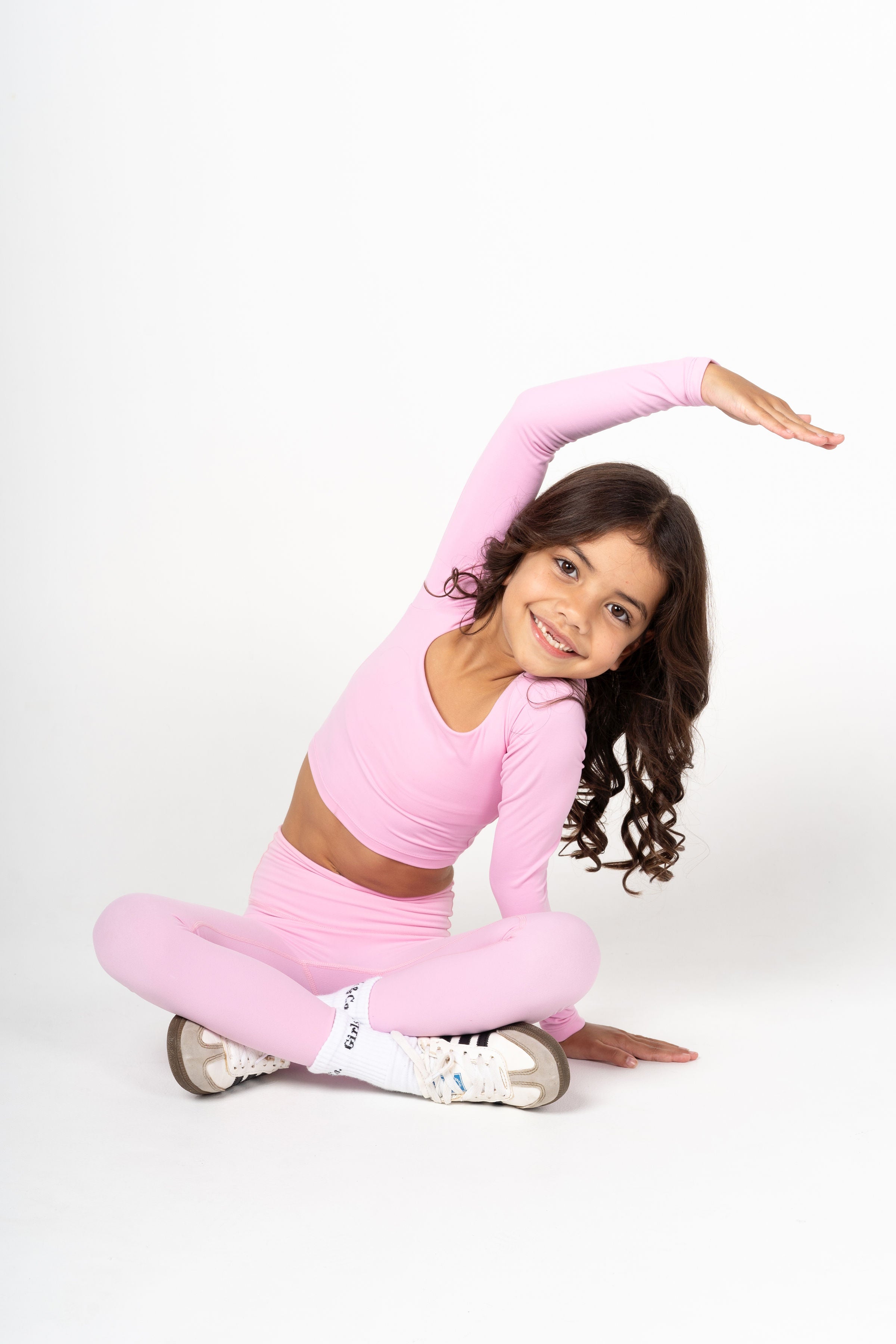 Girls Leggings - Bubblegum Pink