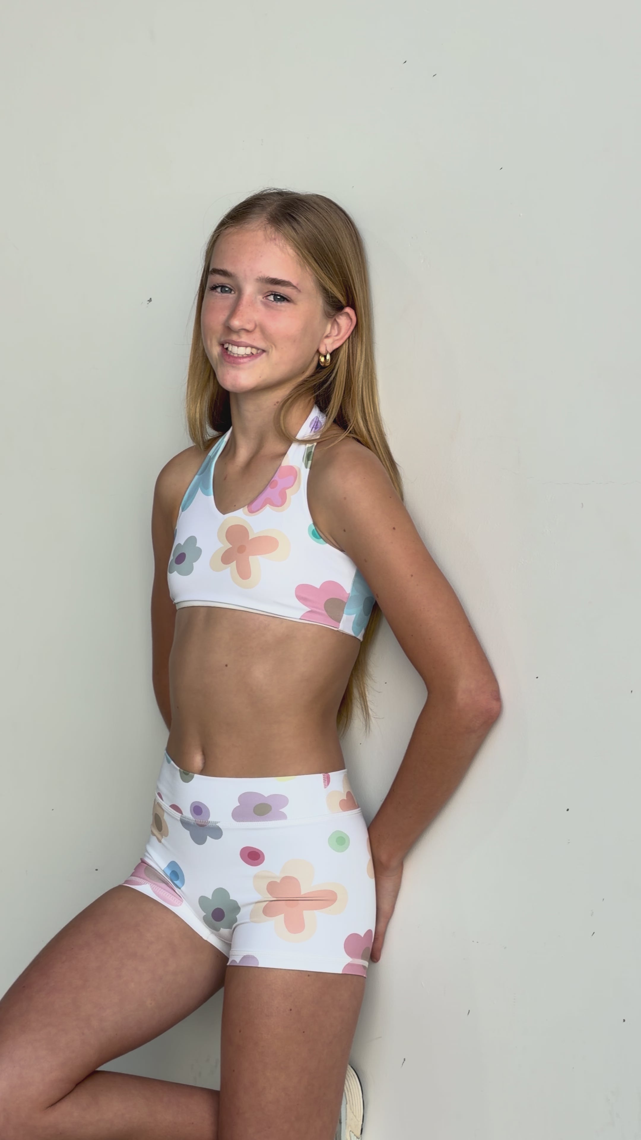 Halter Crop Top - Daisy